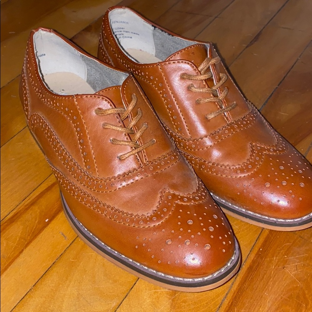 Oxford loafer flats
